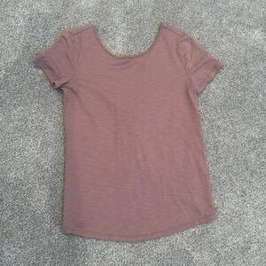 Maurice’s 24/7 Solid Knot Back Short Sleeved Tee